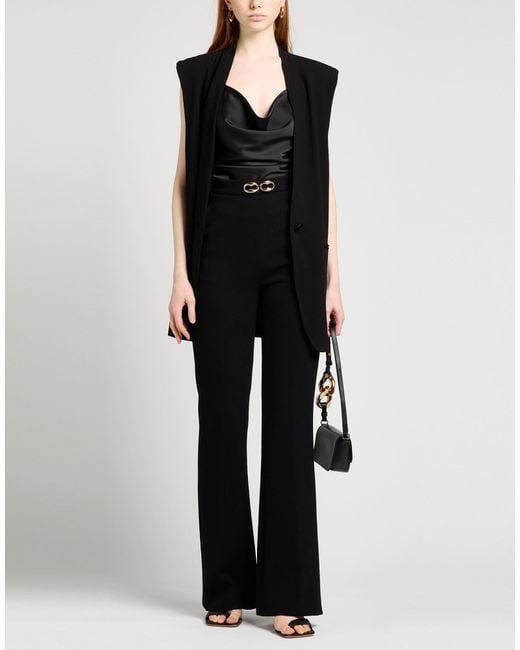 David Koma Black Pants Wool
