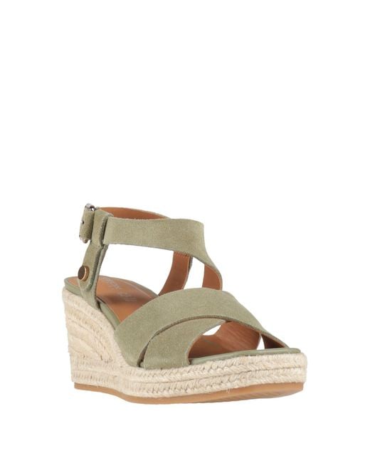 Geox Natural Espadrilles Leather