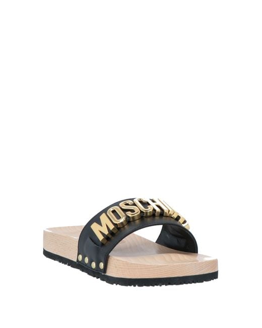 Moschino White Mules & Clogs