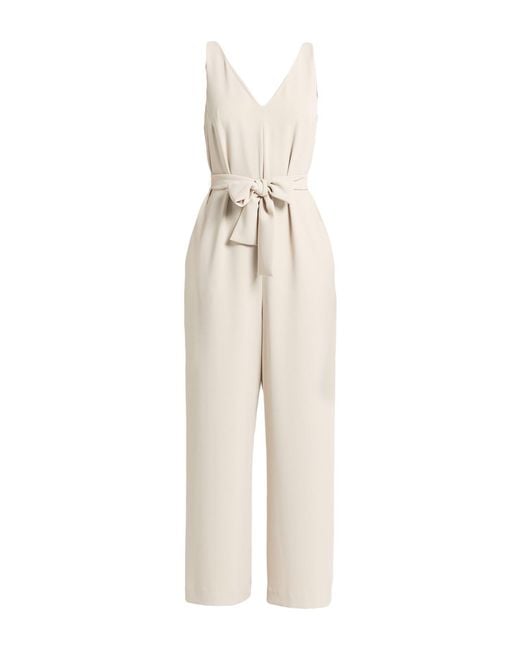 ARMANI EXCHANGE White Jumpsuit
