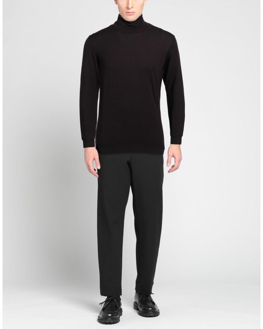 Brooksfield Black Turtleneck for men