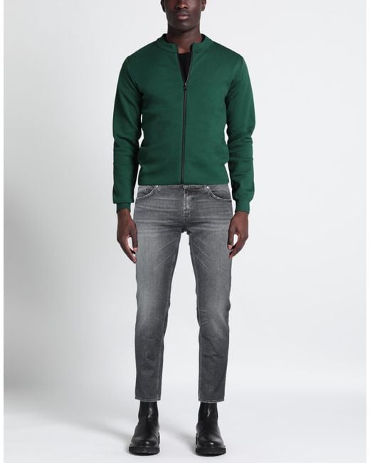 Department 5 Gray Denim Trousers for men