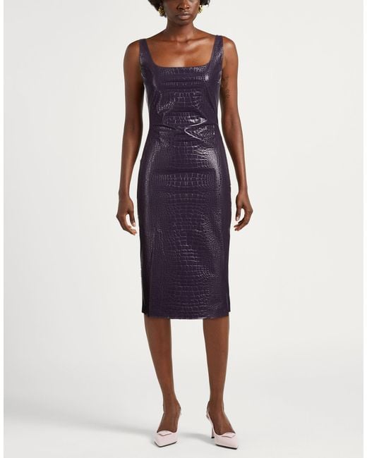 La Petite Robe Di Chiara Boni Blue Midi Dress