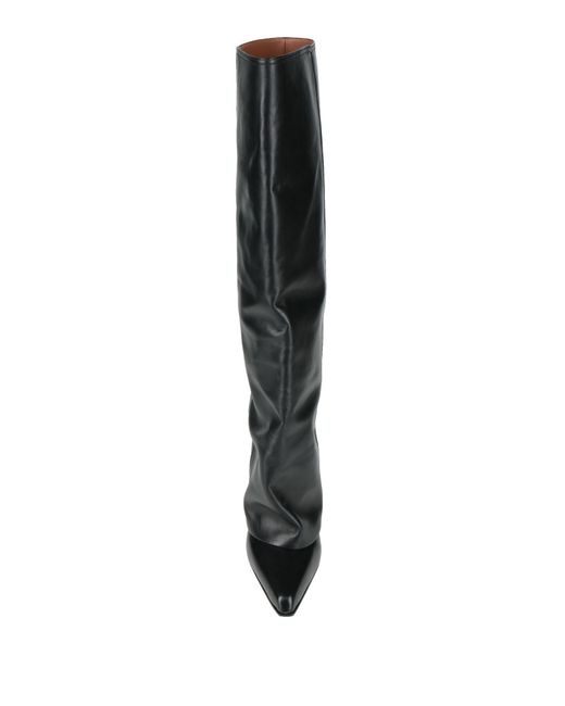 Paris Texas Black Boot Calfskin