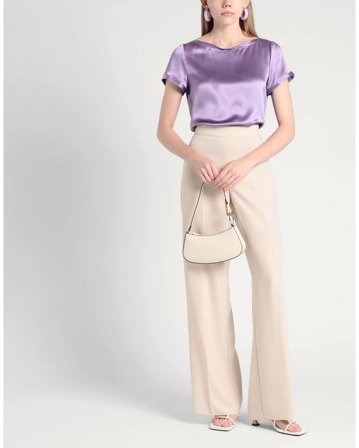 MAX&Co. Purple Top Silk