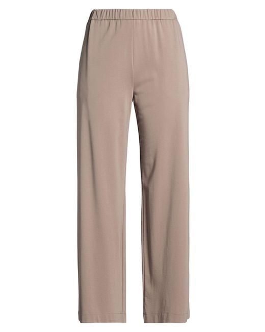 RUE DU BAC Natural Pants Viscose, Polyamide, Elastane