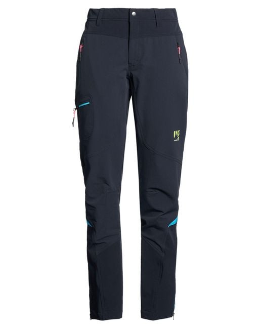 Karpos Blue Midnight Pants Polyamide, Elastane