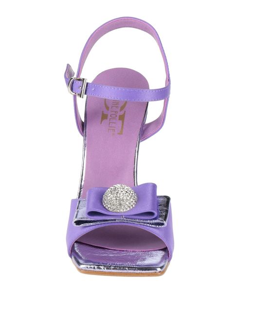 Divine Follie Purple Sandals
