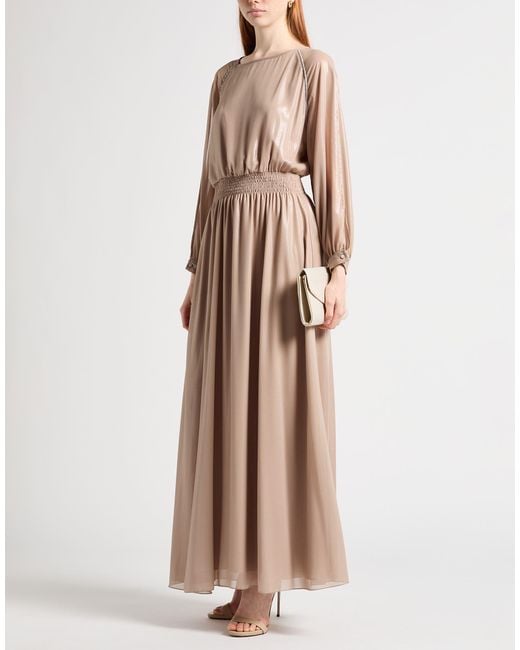 Peserico Natural Maxi Dress