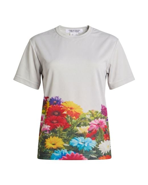 Comme des Garçons Gray Light T-Shirt Polyester