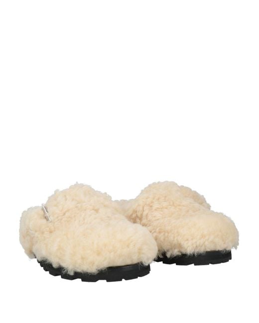 Jil Sander White Mules & Clogs