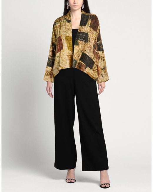 Yavi Metallic Jacket Silk