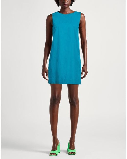 Robe Courte Alpha Studio en coloris Blue