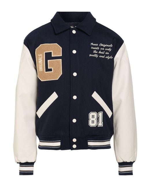 Guess Blue Jacket for men
