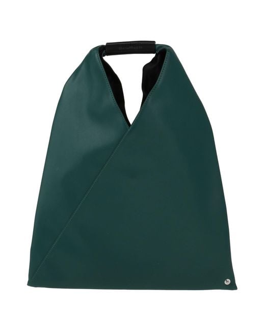 MM6 by Maison Martin Margiela Green Handbag