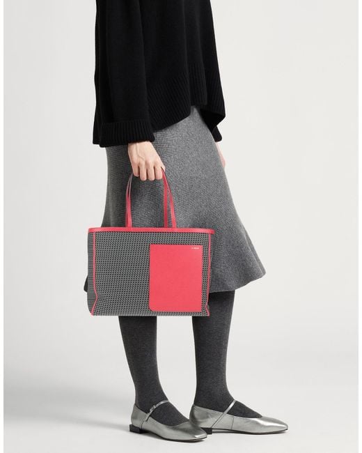Valextra Red Handbag