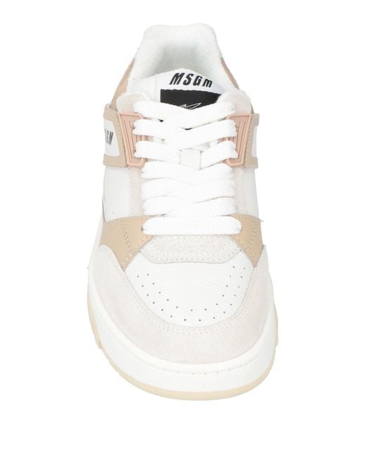 MSGM White Trainers