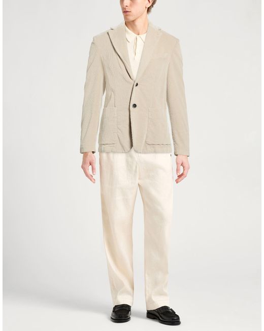 Barena Natural Light Blazer Cotton, Rayon, Elastane for men