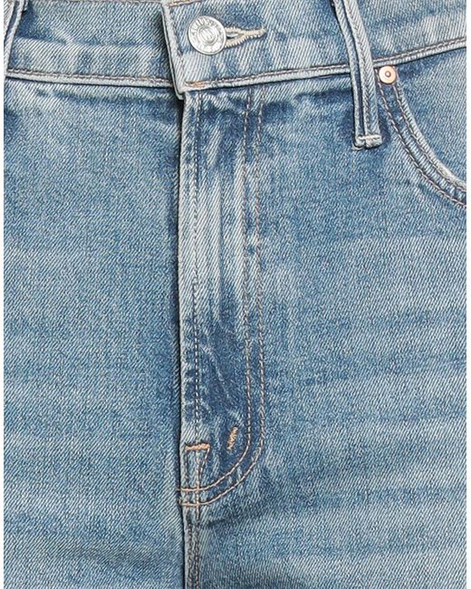 Mother Blue Superior Jeans Cotton, Elastane