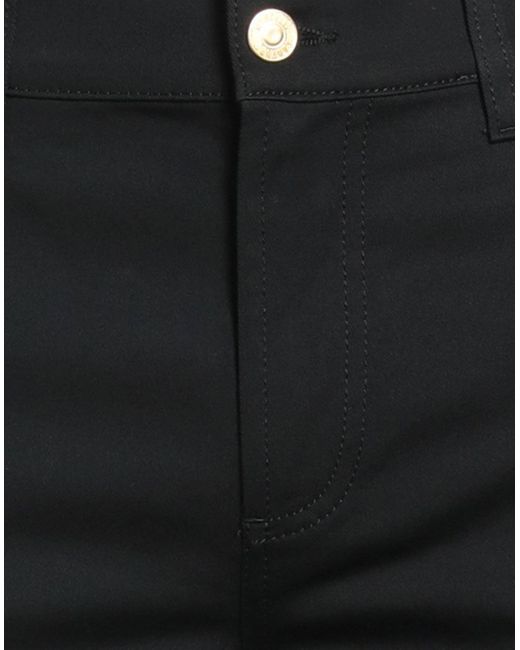 Moschino Black Couture Pants Cotton, Elastane for men