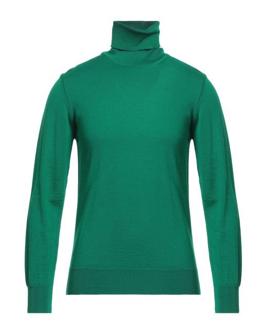 ANT/WERP Green Turtleneck Merino Wool for men