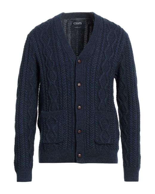 Chaps Blue Cardigan for men
