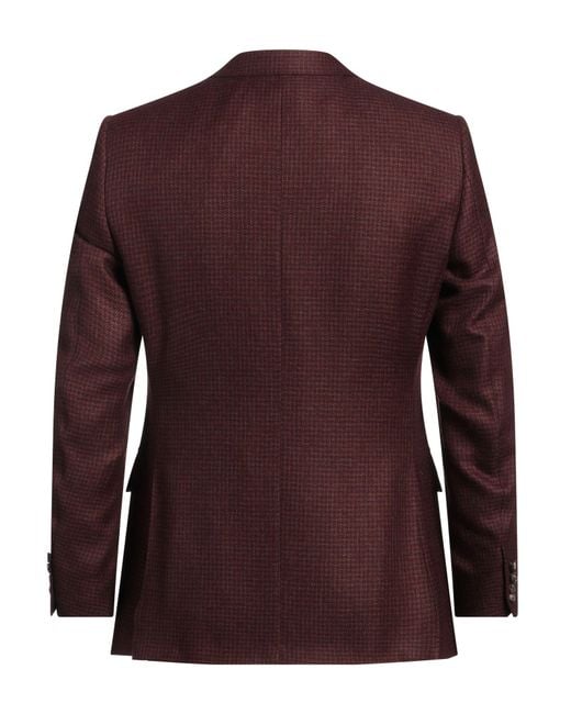 Canali Purple Blazer for men
