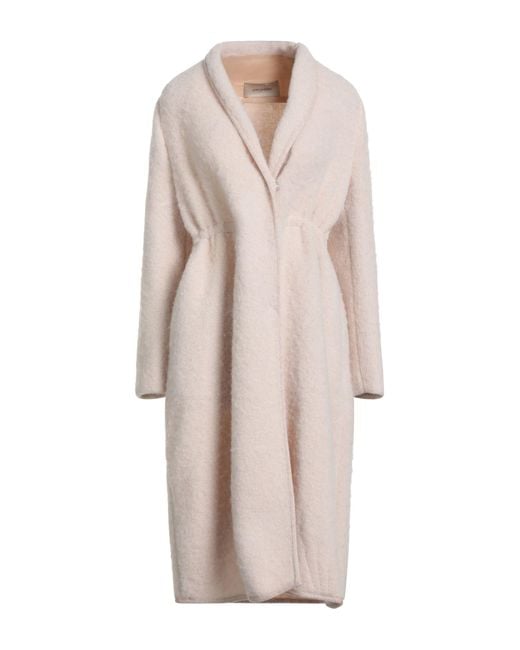 Gentry Portofino Natural Coat Alpaca Wool, Virgin Wool, Polyamide