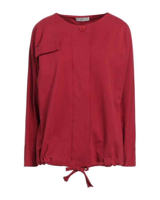Sudadera Alpha Studio de color Red