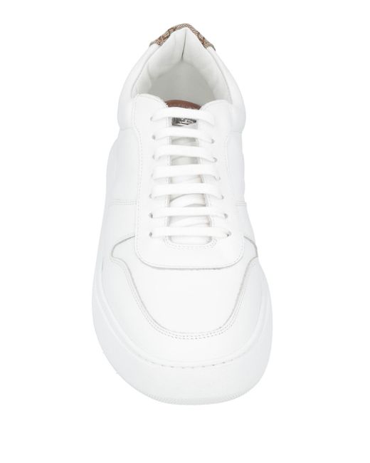 Herno White Sneakers Leather for men