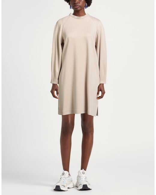 Suoli Natural Mini Dress Viscose, Polyamide, Elastane