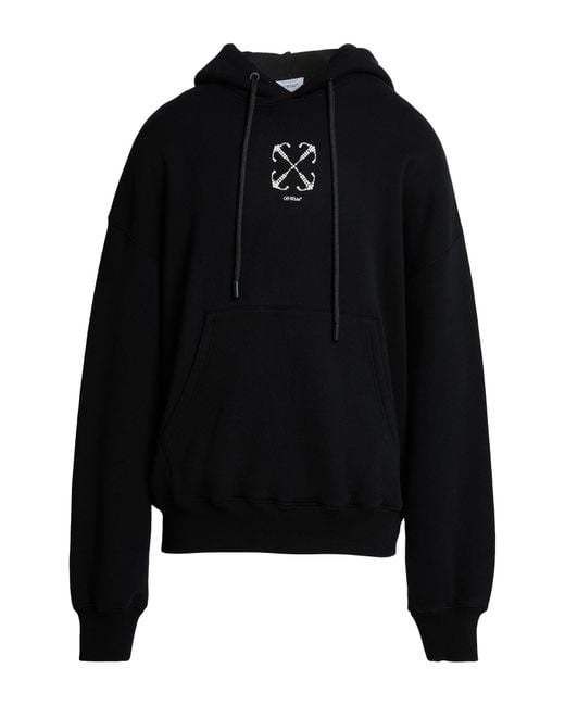 Off-White c/o Virgil Abloh Black Sweatshirt Cotton for men