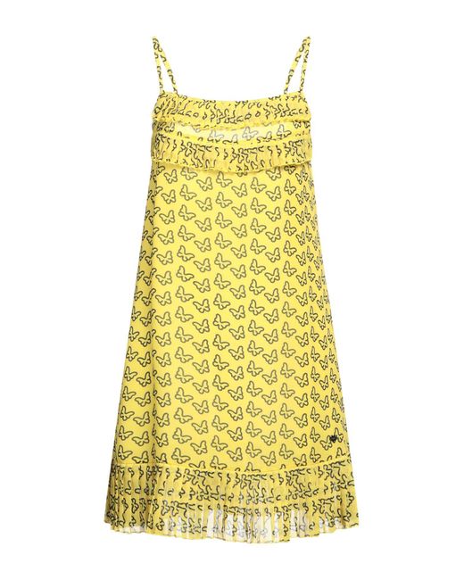 Blugirl Blumarine Yellow Mini Dress