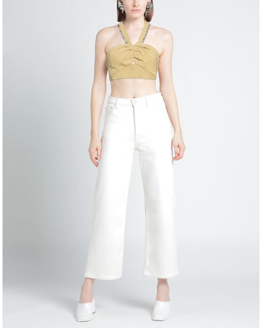 Top di Sandro in Metallic