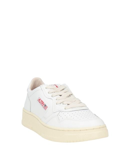 Autry White Trainers