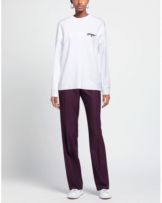 MSGM White Sweatshirt