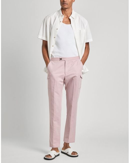 THE CHINO REVIVED Pink Trouser for men