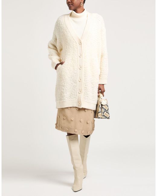 Elisabetta Franchi White Cardigan