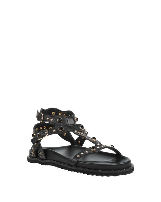 Ovyè Black Sandals
