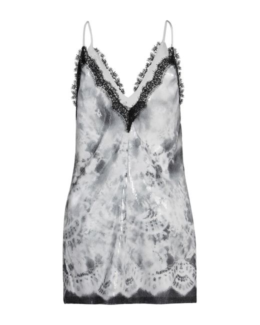 MSGM Gray Mini-Kleid