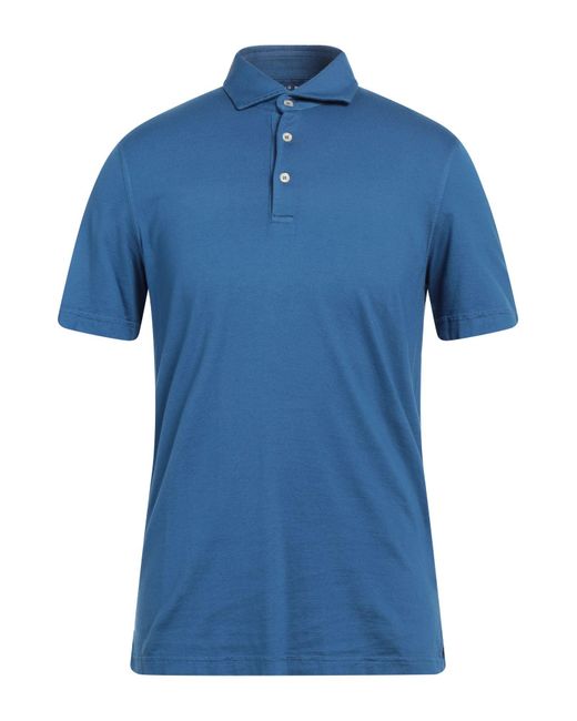 Fedeli Poloshirt in Blue für Herren