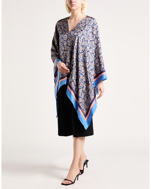 Ferragamo Blue Cape