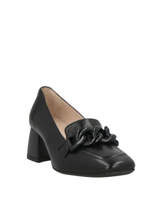 Nero Giardini Black Loafers Leather