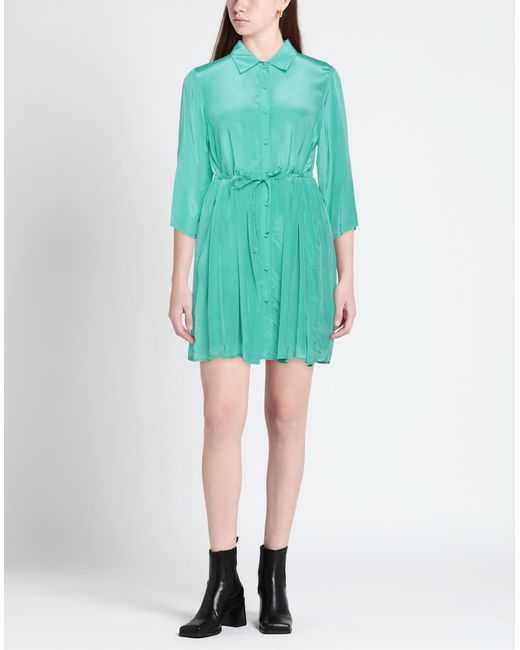 EMMA & GAIA Green Mini Dress