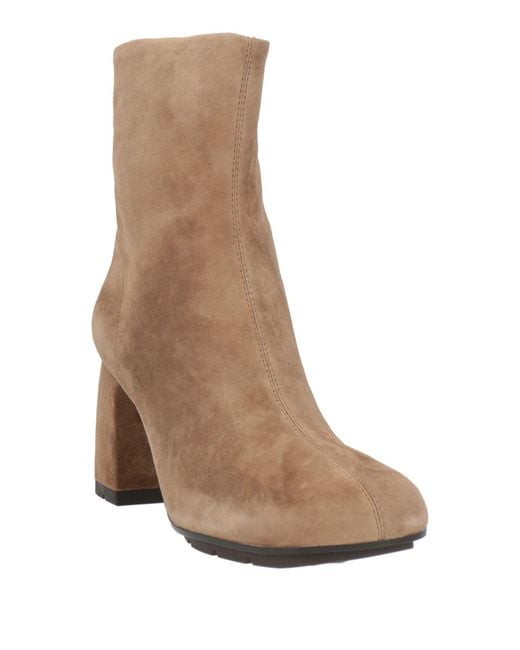 Ash Brown Ankle Boots