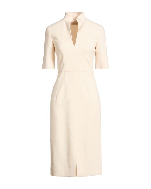 Agnona Natural Midi Dresses