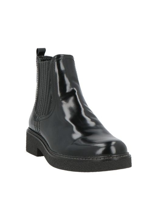 The Flexx Black Ankle Boots