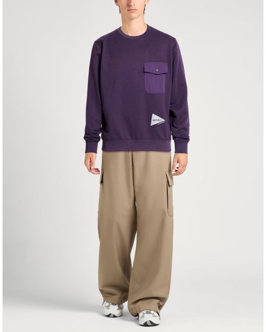 Gramicci Purple Sweatshirts for men