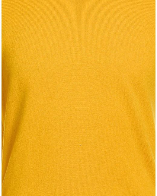 Moorer Yellow Turtleneck for men