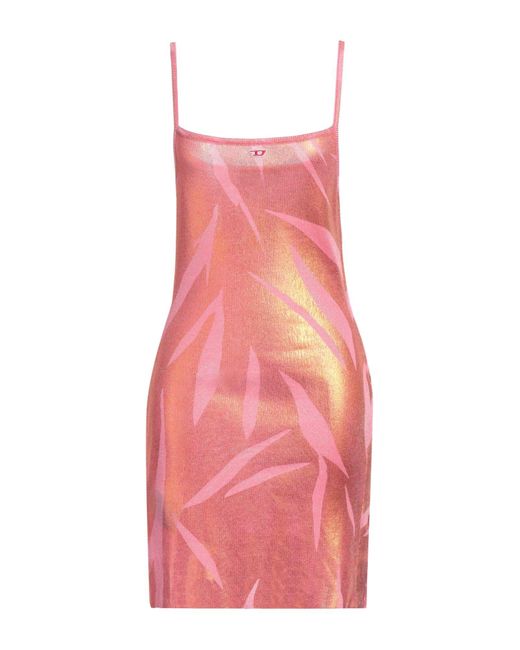 DIESEL Pink Mini Dress